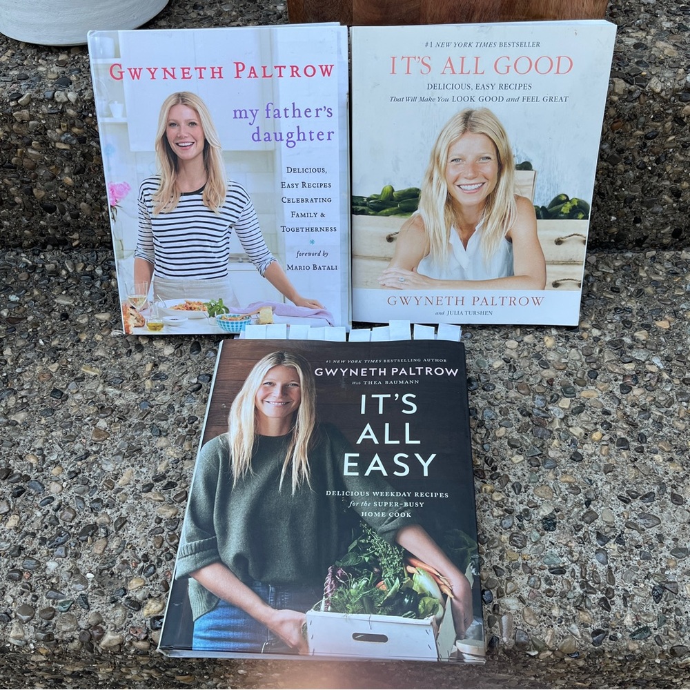Gwyneth Paltrow Cook Books (3)